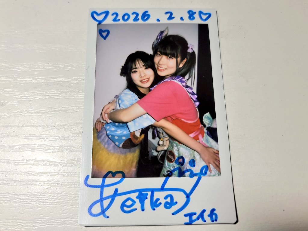 セレクトチェキ えいかさん(@aoba_eika) もえるん(@himekawa_moe