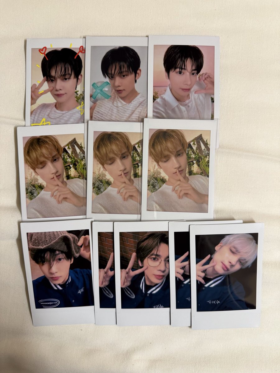 TXT トレカ交換 ACT:TOMORROW チェキ トレカ カプセルトイ アプグレ