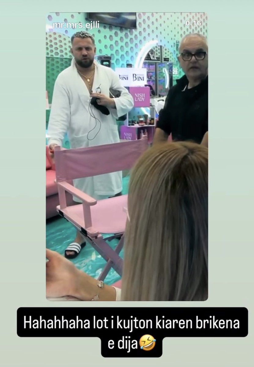 Ka mar super komplimet sot me sabah e ska nevoj me u dokt hic tan diten 😜🤩 #bbvipal5