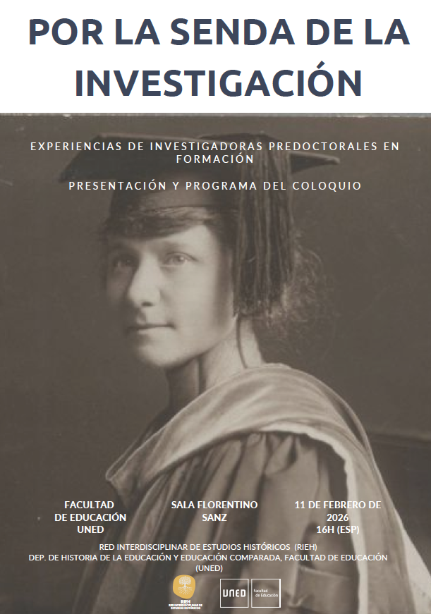 SEDHE_es's tweet photo. En el marco del Día Internacional de la Mujer y la Niña en la Ciencia (11 de febrero) la @UNED organiza el coloquio “Por la senda de la investigación: experiencias de investigadoras predoctorales en formación” #histed #mujeres #ciencia #11defebrero @divulgaUNED https://t.co/7p1H0tgUC9