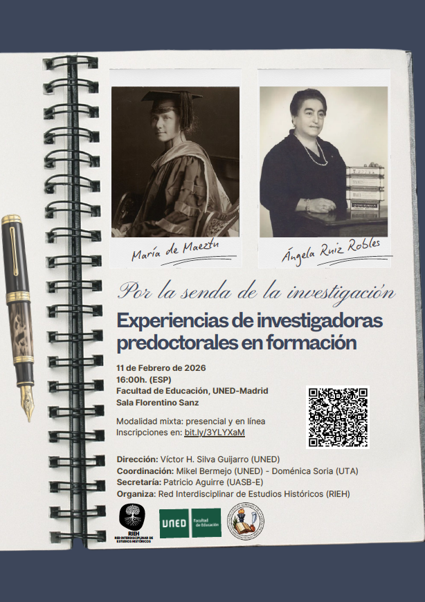 SEDHE_es's tweet photo. En el marco del Día Internacional de la Mujer y la Niña en la Ciencia (11 de febrero) la @UNED organiza el coloquio “Por la senda de la investigación: experiencias de investigadoras predoctorales en formación” #histed #mujeres #ciencia #11defebrero @divulgaUNED https://t.co/7p1H0tgUC9