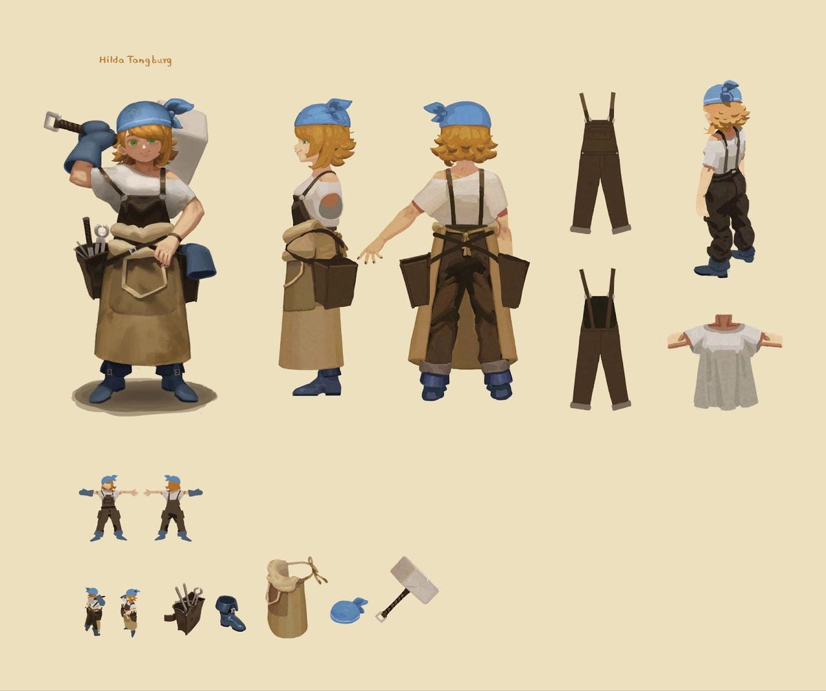 TheTreeverse's tweet image. Meet Hilda

They doubted her at first.

A young woman taking over the forge of old Duncan? Unthinkable.

Ten years later, the clang of her hammer still echoes through Lorwick.

They call her the Iron Hammer now.