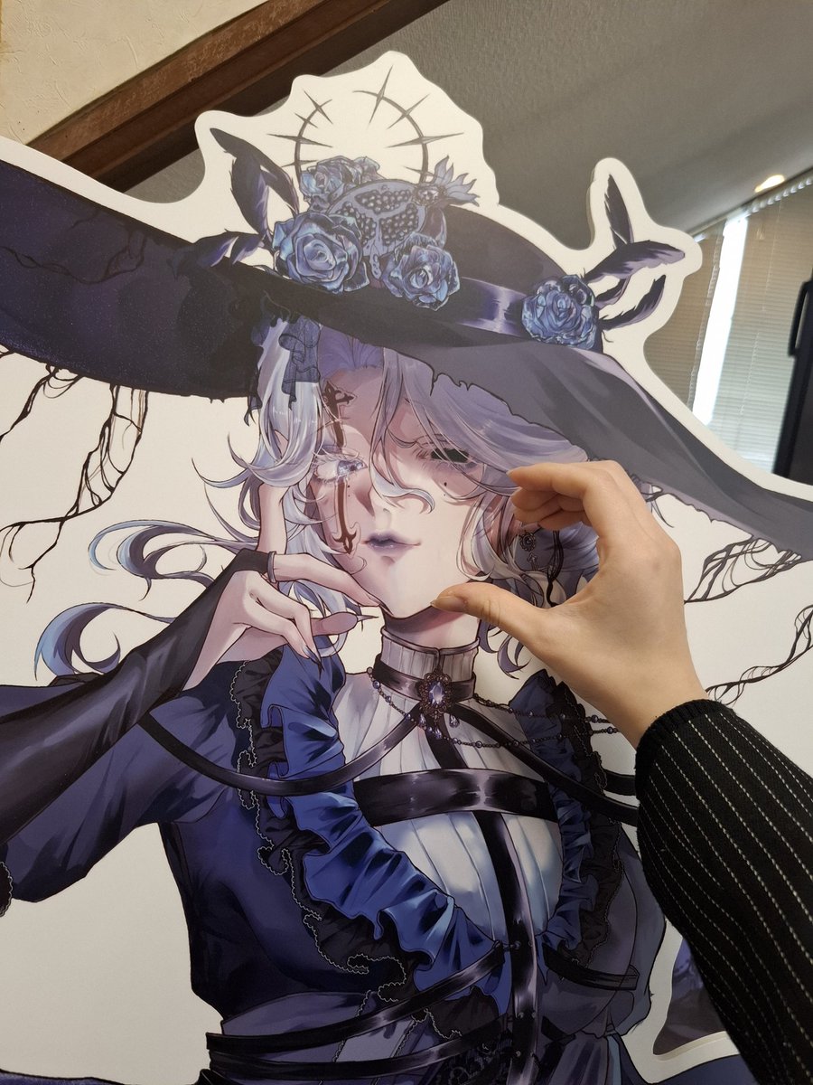卒業制作展2日間ありがとうございました💀💙𓏸𓈒𓂃🫧

EN亡霊悪役令嬢VTuber、ラピス・ラーズリーはいかがでしたでしょうか？
皆さんの元に…ひっそりと彼女が、居るかも   し  れま     せ＿＿＿＿＿

Until we meet again.See you in another life＿＿

#TuBiC卒業制作展2026