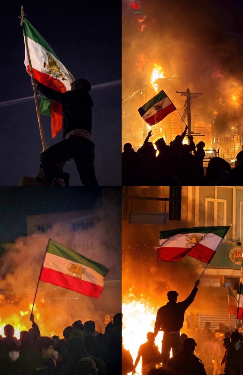 یک ماه پیش، درست در چنین شبی، شجاع‌ترین فرزندان ایران با خون پاک‌شان، پرچم ایران را از دل تاریکی بالا کشیدند و بر فراز آسمانش برافراشتند.