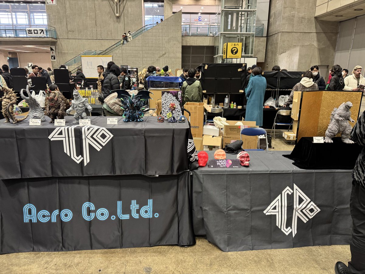 ワンフェス 撤収しました。
たくさんの方にブースを訪問して頂きありがとうございました。
#WF2026W