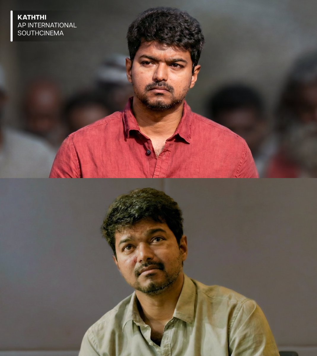 PrimeVideoIN's tweet image. Thalapathy’s screen presence strikes like a Kaththi 🤺🔥