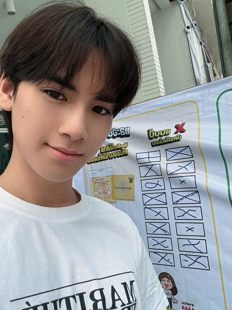 มาครั้งแรกเลยครับ ขอเป็นอีกหนึ่งพลังเสียงนะครับ🫶🏻
#เลือกตั้ง2569 
#เลือกตั้ง69
#เลือกตั้งประชามติ69