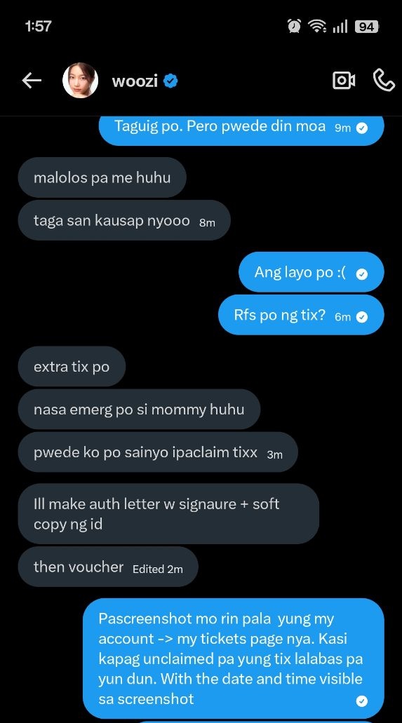 jadeykyu's tweet photo. @/svtzzuewcc  SCAMMER JOYCE CLARISSE LEONOR 09916419430 (maya account )

may free kulam ka na din kay aling maring, ginamit mo pa nanay mo 😡😡😡 https://t.co/3mt4takXR9