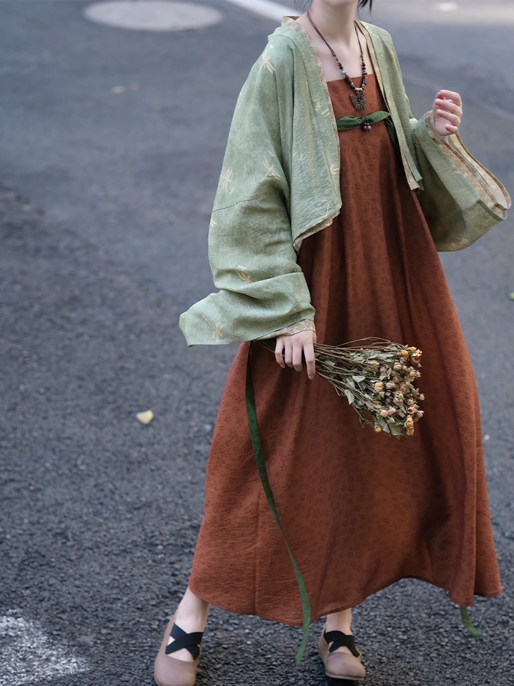 Qianqianyqty's tweet image. 唐风通勤穿搭
#hanfu #汉服 #漢服 #한푸 #hánphục