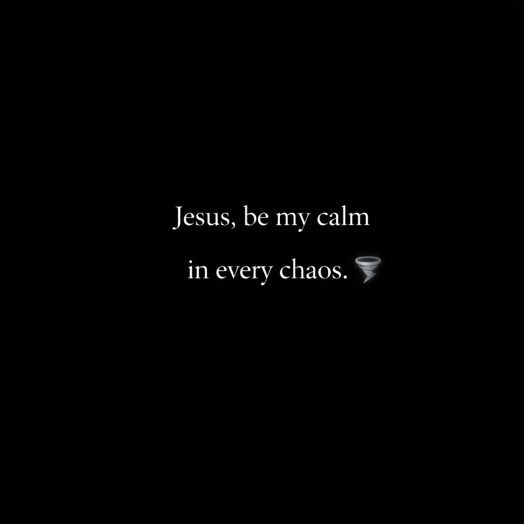 BibleVersesHD's tweet image. Jesus, Be My Calm

#Bible #Christianity #God