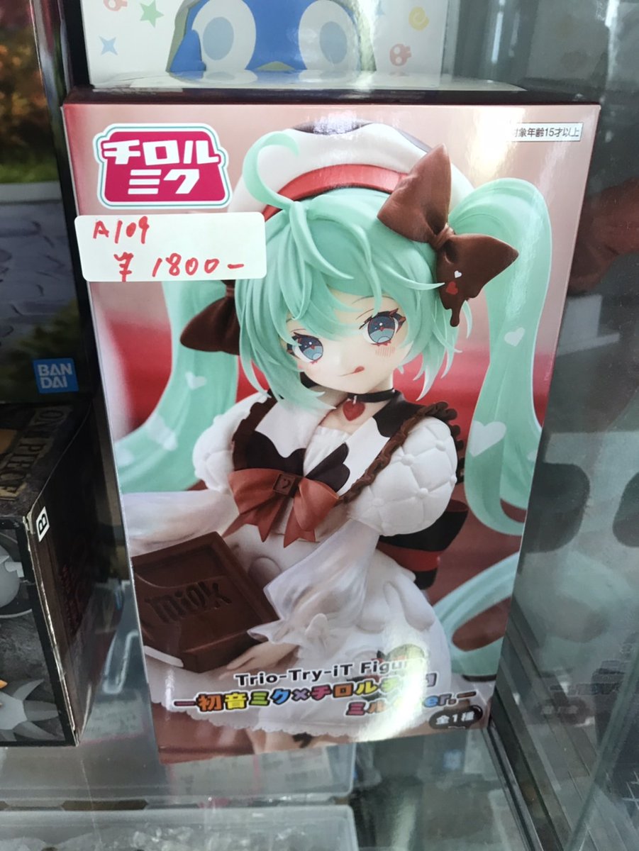 ☆A158ケースに入荷しました！！ 初音ミク TrioTryiT Figure チロルチョコ