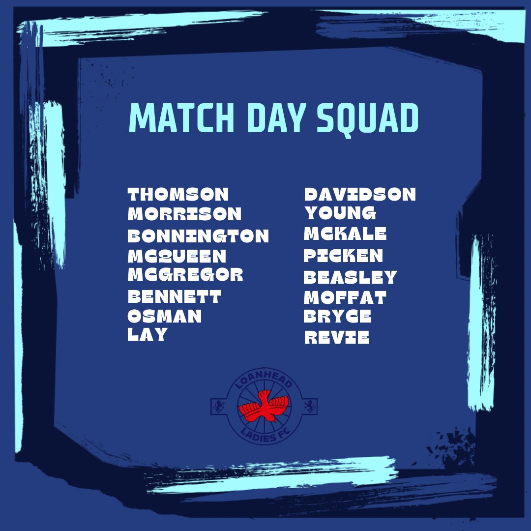 Today’s squad to face Edinburgh Uni in the SWFL east league.

😎