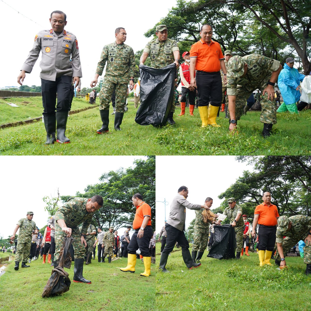 KodamJayakarta's tweet photo. Jaga Jakarta Bersih, Pangdam Jaya Bersama Forkopimda Pimpin Kerja Bakti Serentak di Seluruh Wilayah Kodam Jaya, Minggu (8/2/2026).

#KodamJaya #PangdamJaya #Forkopimda #JagaJakarta #jakartautara https://t.co/9Bkft1MWrO