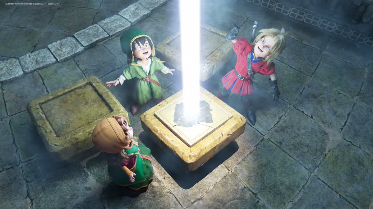 atomic_trans's tweet image. ドラクエ7リメイク始めました。
先程ウッドパルナクリア。
早くからくり兵団攻略したい！

#NintendoSwitch2