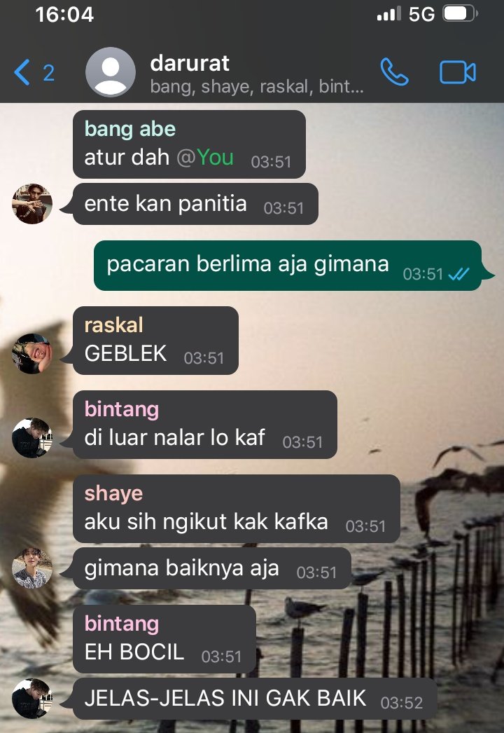 moirteen's tweet photo. bagi kafka, semuanya cuma teman. 

hoonjames, jjyutin, jjyukeon, hoonhyeon alias JJU–SENTRIS few tweets AU. https://t.co/LYRpmDMrJ3