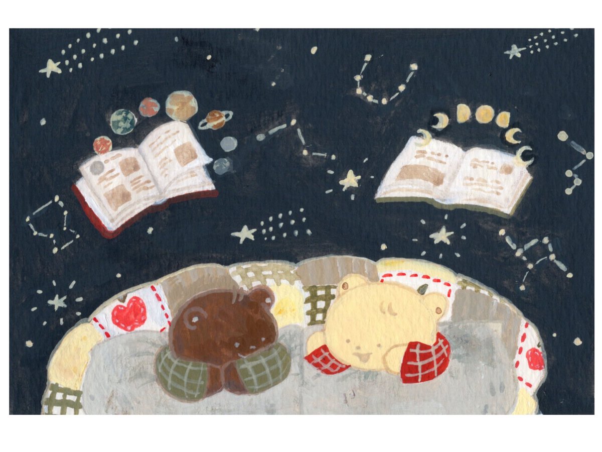 『今日見た星の話』

展示はもう少し先の予定です⭐️