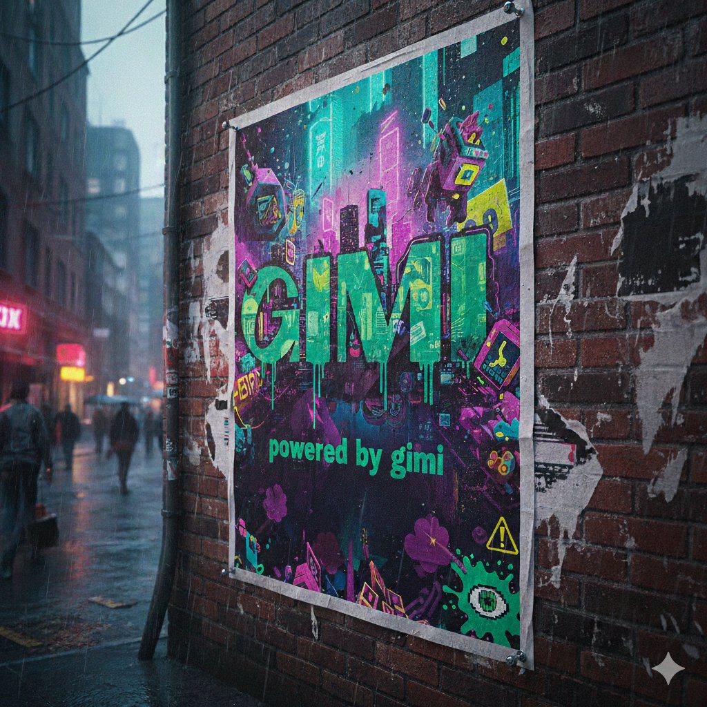 CryptaMocca's tweet photo. GIMI isn’t just a tool; it’s the pulse of the digital underground. ⚡️ Breaking the wall between museum-grade art and street-level chaos, we’ve turned pixels into a movement. 

Stay relevant @GimiApp https://t.co/37m42MZVbX