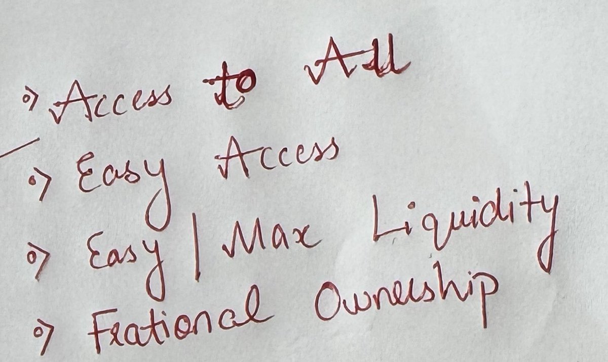 stavirs10's tweet image. #TokenisationBill  #SabkaSaathSabkaVikas 
#CryptoTwitter 

Please do watch the clip 🔖

My key takeaway 🔻