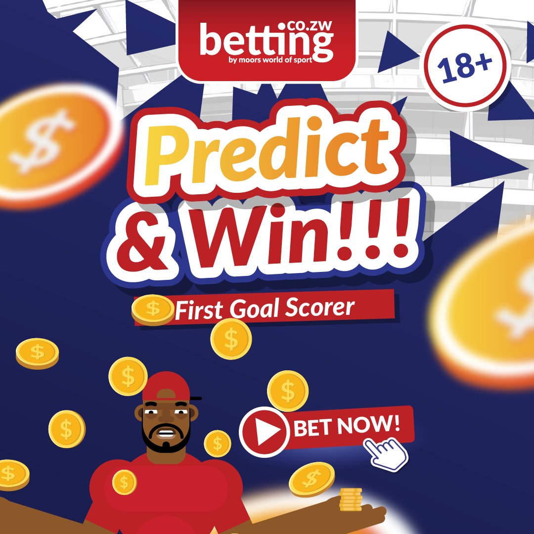 Predict and Win‼️ 
TODAY‼‼‼ 
ALL RULES ALERT‼👇👇 
🔟Winners to get freebet $5💸💸each 
LET'S GO! 
Check the teams here:
👇👇 
betting.co.zw/sportsbook/pre…
Be sure to follow all the rules below. 
Be sure to like our posts, share this post on your Facebook timeline, and follow the