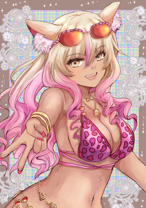 サマバケ鈴鹿さん! ネットスケブ企画で描かせて頂きました。 リクエストありがとうございました!