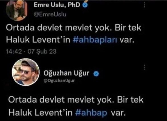 <a href="/OguzhanUgur/">Oğuzhan Uğur</a> Boş yapma gezi çocuğu....?
