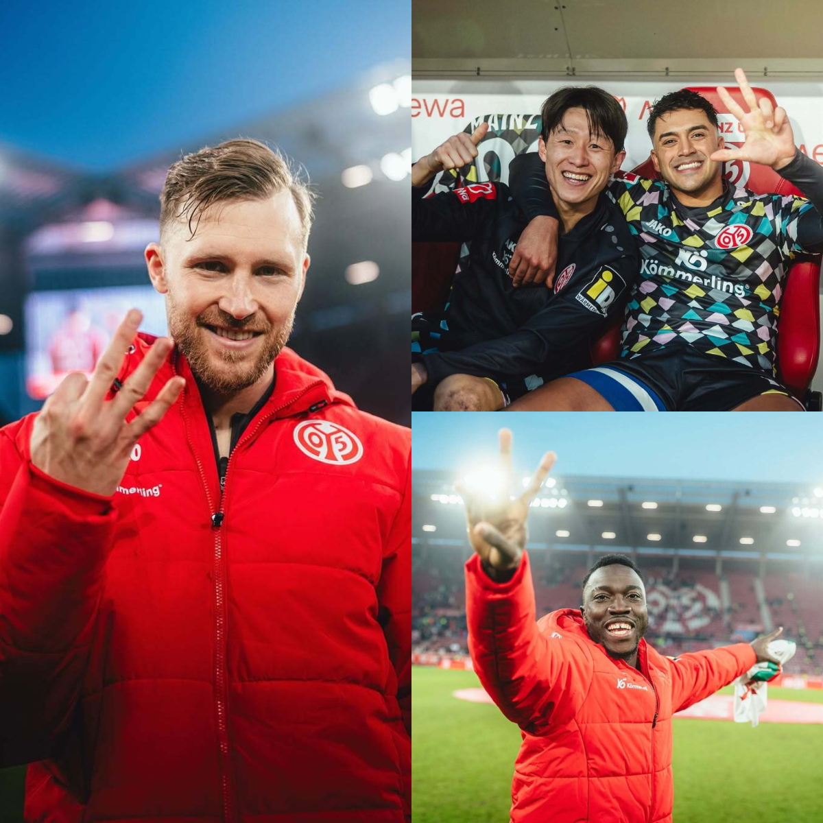 Mainz05en's tweet photo. 🎶 Three-sy on a Sunday morning 😅
A 𝒉𝒖𝒈𝒆 ➕3️⃣ secured yesterday!
#Mainz05 #M05FCA https://t.co/MXdVZJc2T8