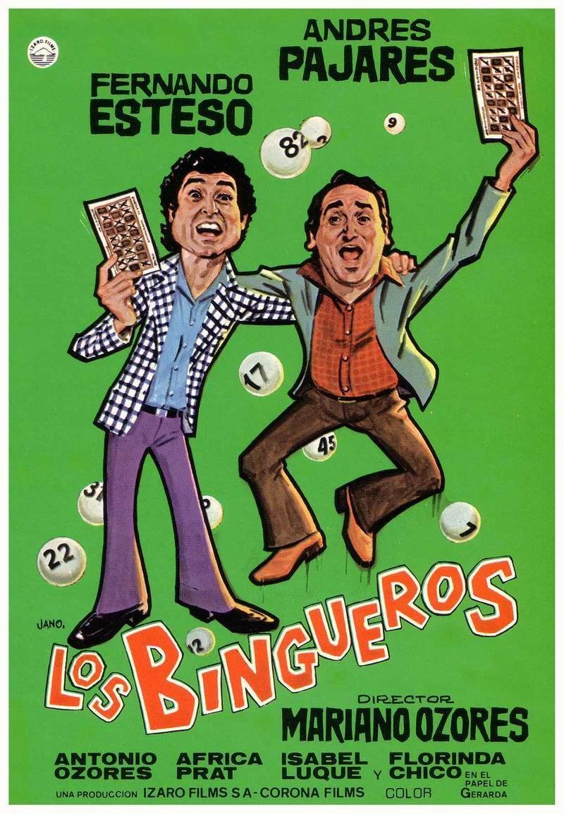 Los Bingueros (Mariano Ozores, 1979)
Anoche le rendimos homenaje a Esteso dedicándole la noche del sábado. Sigue siendo muy divertida e ingeniosa, pese a ser un producto de su época. Y con los tiempos que corren, casi puede disfrutarse como un oasis contracultural. #cine2022