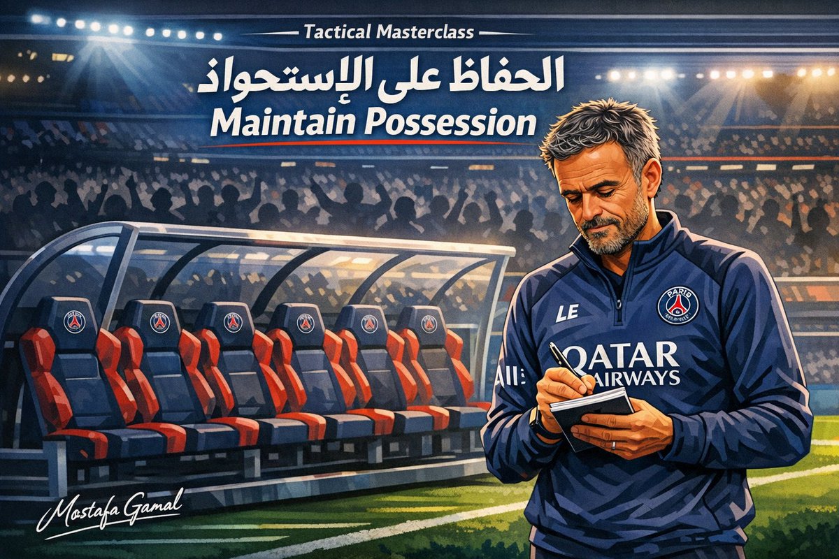 Mostafa87050647's tweet photo. 🟡⚪
"درس تكتيكي/Tactical Masterclass"
الحفاظ على الإستحواذ
Maintain Possession⚽🧢

⚠️شارك وساعد في نشر الفائدة
إﻥ شاركت فأﻧﺖ ﻣﺸﻜﻮر✅

-لم تعد السيطرة مرادفاً أو تقاس بعدد الفرص المخلوقة فقط بل بقدرة الفريق على امتلاك الكرة وتوجيه المباراة وفق إيقاعه وأفكاره وأهدافه https://t.co/pwJ1KW7vkI