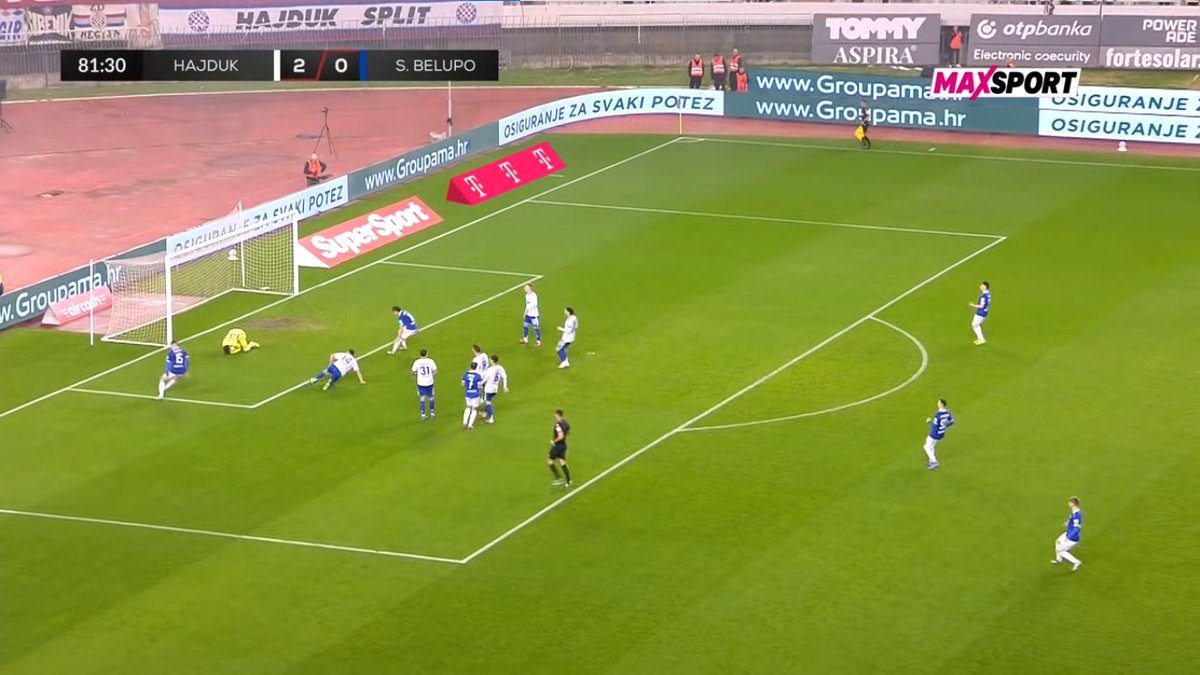 Molero_JC's tweet image. 🇭🇷El Hajduk Split necesitaba ganar y ganó, sin hacer un gran partido como declaró Gonzalo García en rueda de prensa, volvió a la victoria en la #SuperSportHNL

La actuación de Toni Silić en el 2º T fue clave para abaratar las opciones de remontada del correoso Slaven Belupo.

🧵