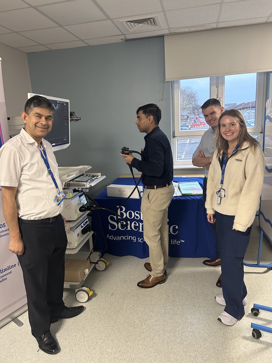 MitraVikramjit's tweet photo. Lots of shared learning during JAG EUS course in North Tees hospital this week. Great team work in action. Thanks to all the regional and national faculty. ⁦⁦@NTeesHpoolNHSFT⁩ ⁦@NorthernETA⁩ https://t.co/ZDPB2HR3IK