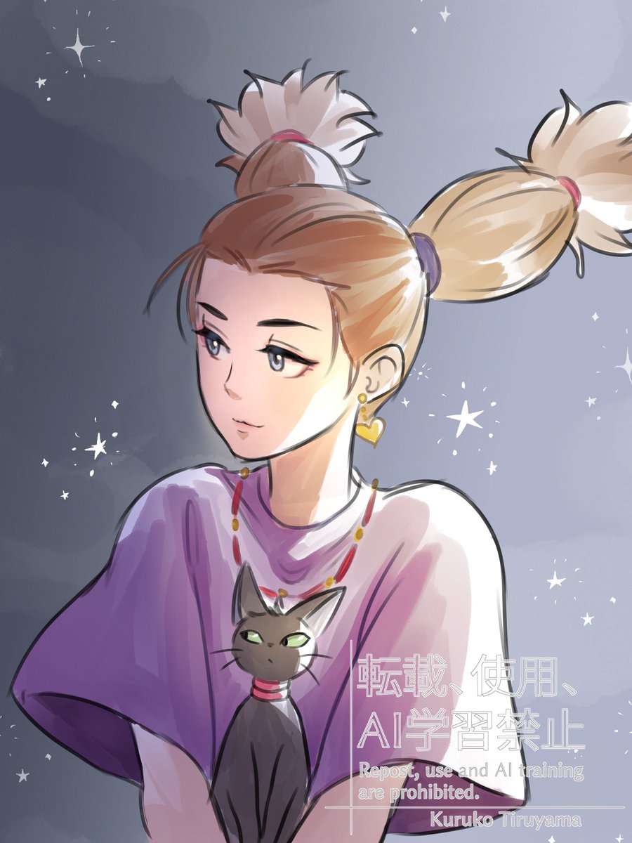 今日は魔女の宅急便見てます
あんまり見てなくて、20年以上ぶりかも…
冒頭の占いの魔女さん、いいね〜✨
全く似せる気のないらくがき

あのお澄まし猫ちゃん、調べたらププって名前だそうで……可愛すぎるな😂