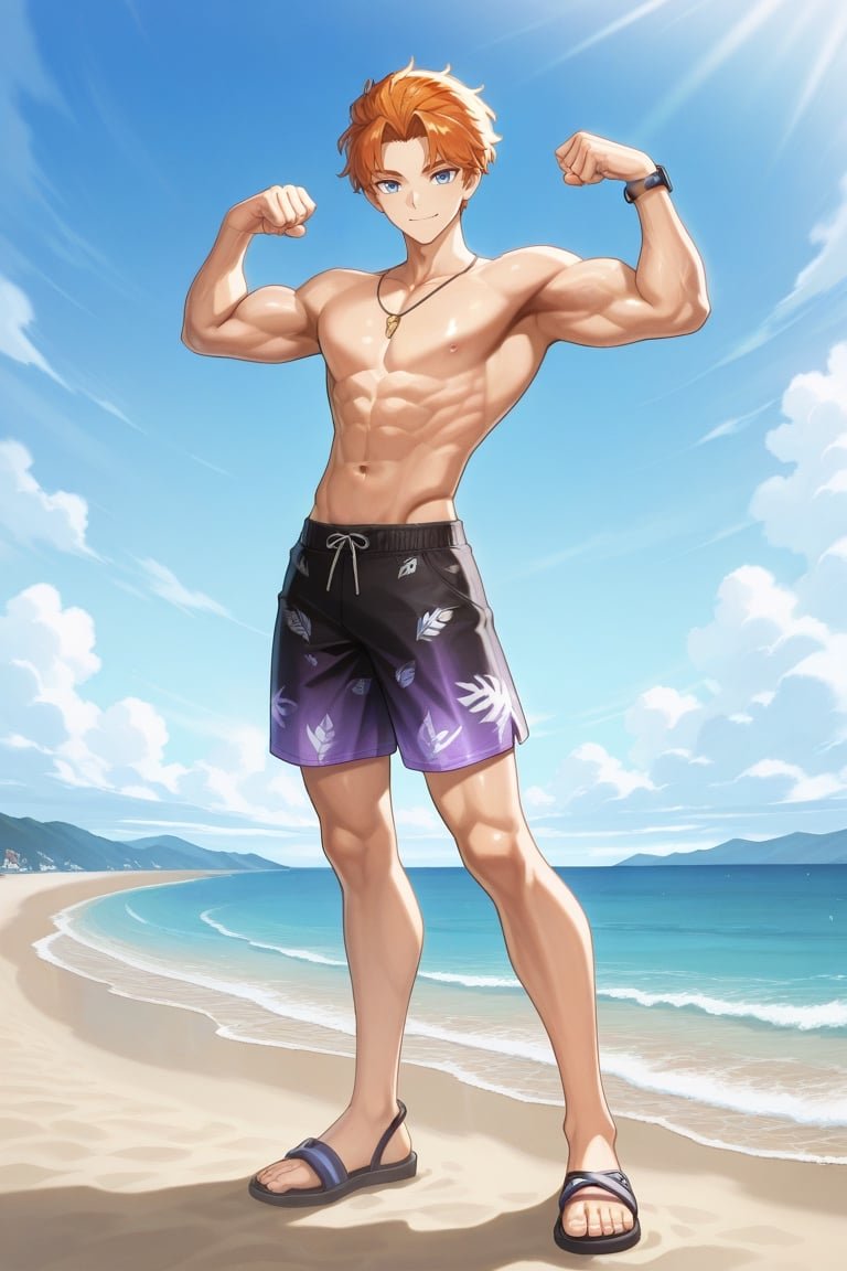 EduardPaw's tweet image. Por el año nuevo los caballeros de Orvel tuvieron un relajado día de descanso. Clause aprovecho este día para disfrutar del refrescante mar de la playa
(1/5)
#AIart #Male #Clause #KingsRaid #RPG