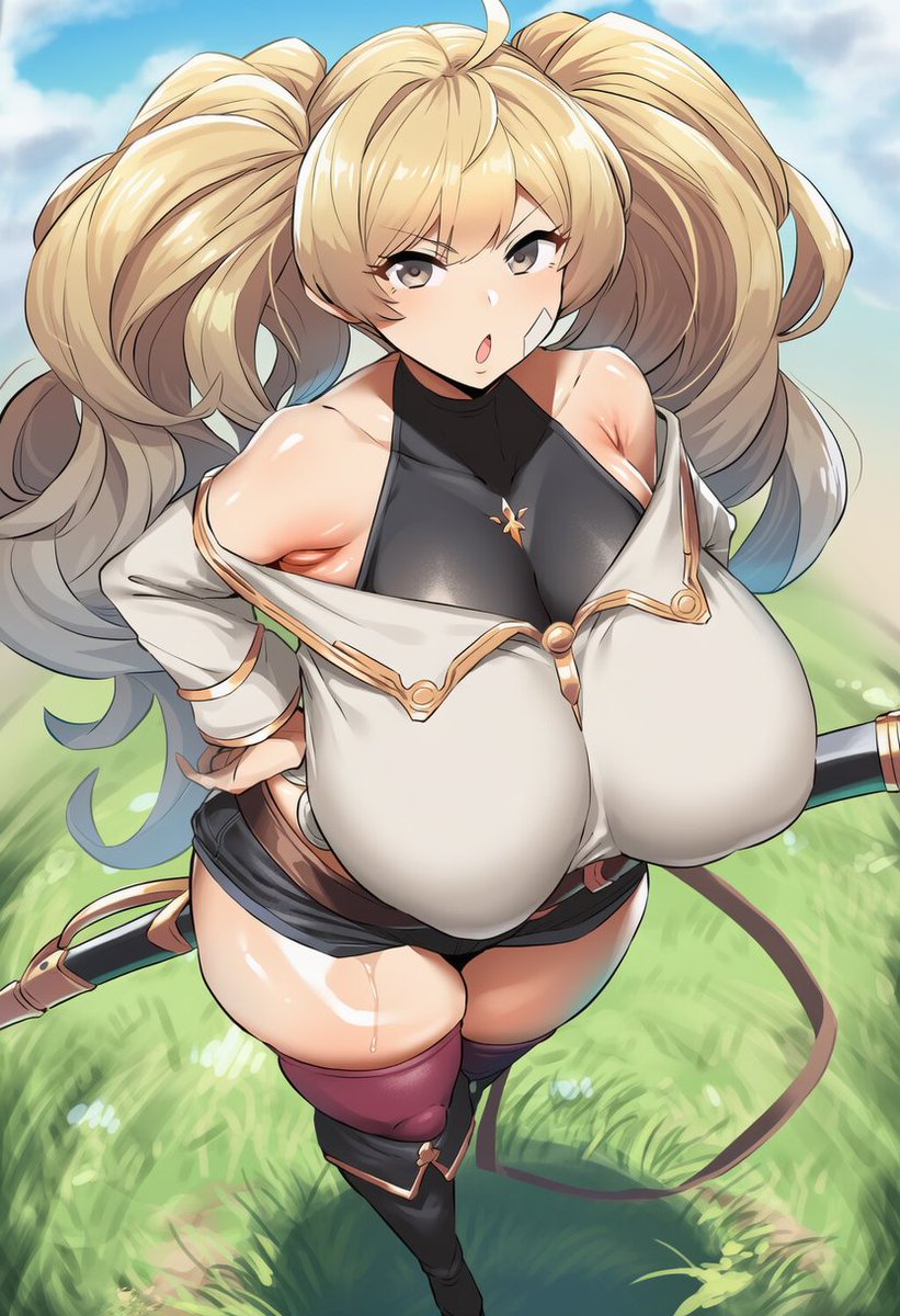 普通の服なのに乳の柔らかさが伝わってくるような感じが好きでしてね...(メガネクイッ) 