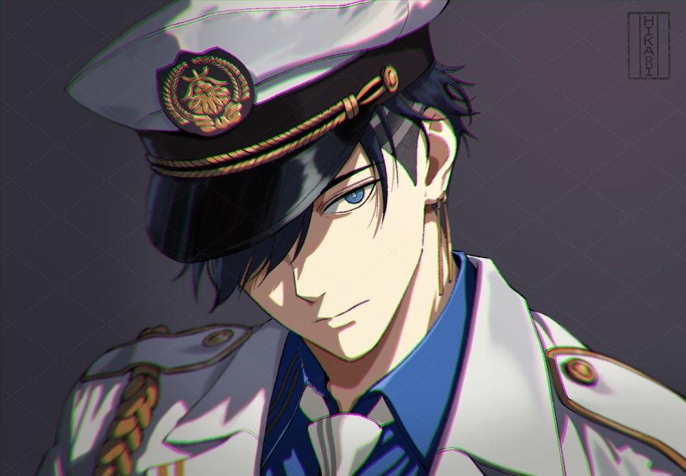 Hikari_0o0o0's tweet image. 二筋樋貞宗　帽子ありのフル装備みてみたい。白×金の配色がどことなく品もあってすごく好き