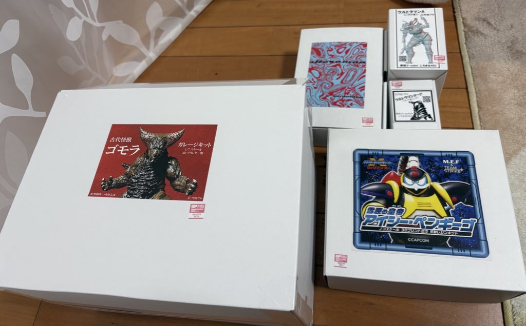 此度のワンフェス、折角サークルリスト用意したのにどこも買えず買わずに、一期一会で会った奴のみと言う戦果に😆
アイシー・ペンギーゴ熱過ぎる！