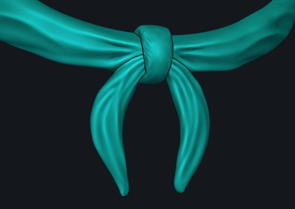 How do people even learn manual cloth wrinkle sculpting, I'm just kinda guessing and I don't like that. #b3d