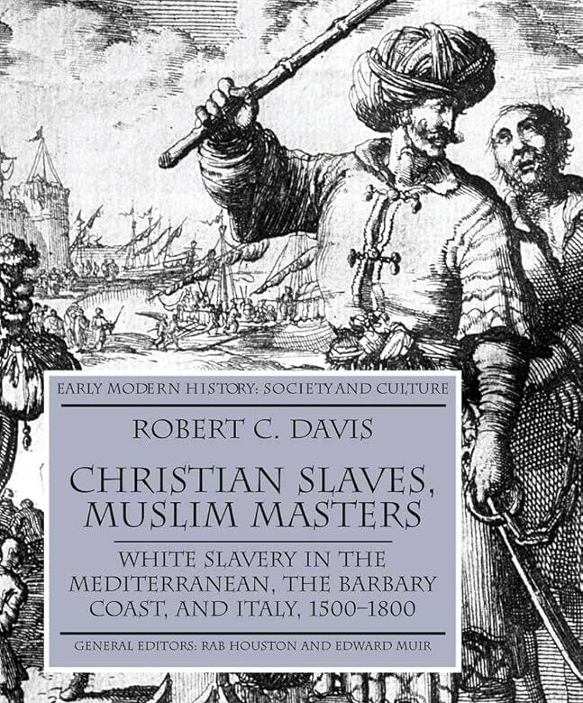 MarkWRowley's tweet image. CHRISTIAN SLAVES, MUSLIM MASTERS 

Based on historical research, it is estimated that between 1 million and 1.25 million European Christians were captured and enslaved by Muslim corsairs on the Barbary Coast alone between 1530 and 1780. 

This number focuses on North Africa, but…