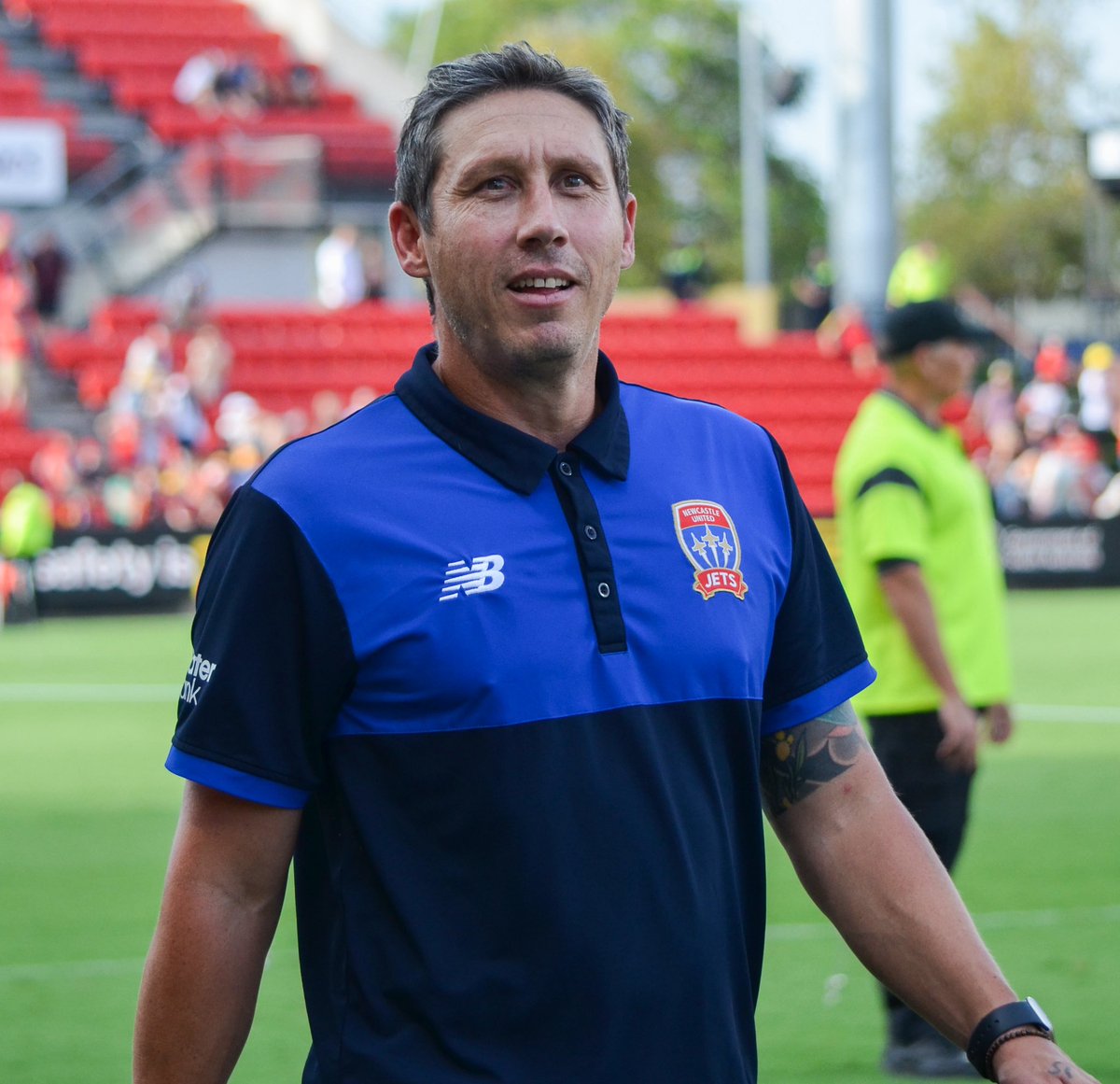 Domjack8's tweet image. 📸 Newcastle Jets make it 6 wins in a row with former Dundee player Joe Shaughnessy playing and ex-Hibs player Mark Milligan in charge