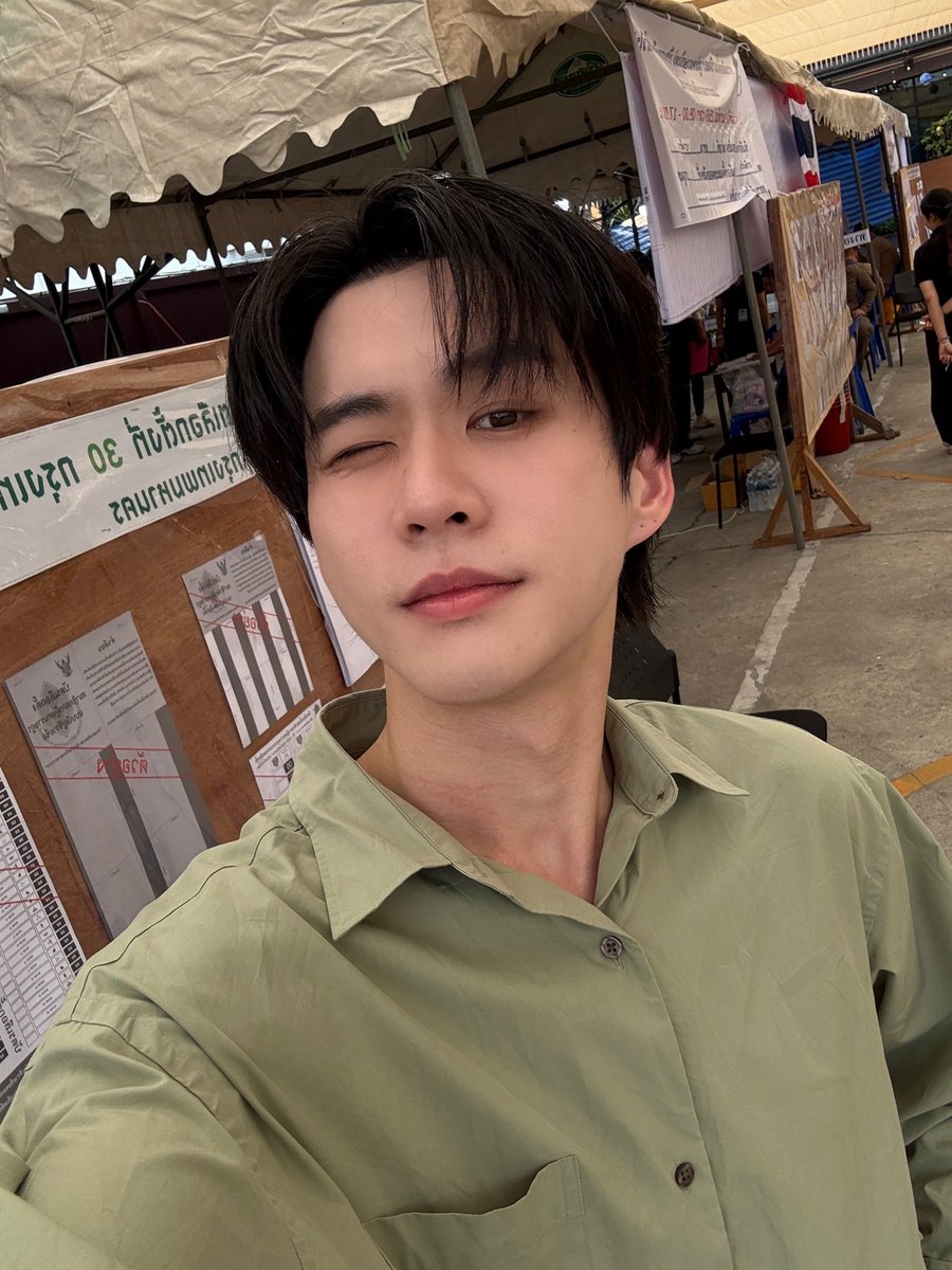 เกือบไม่ทันแหนะ ใช้สิทธิเรียบร้อย 
#เลือกตั้ง69