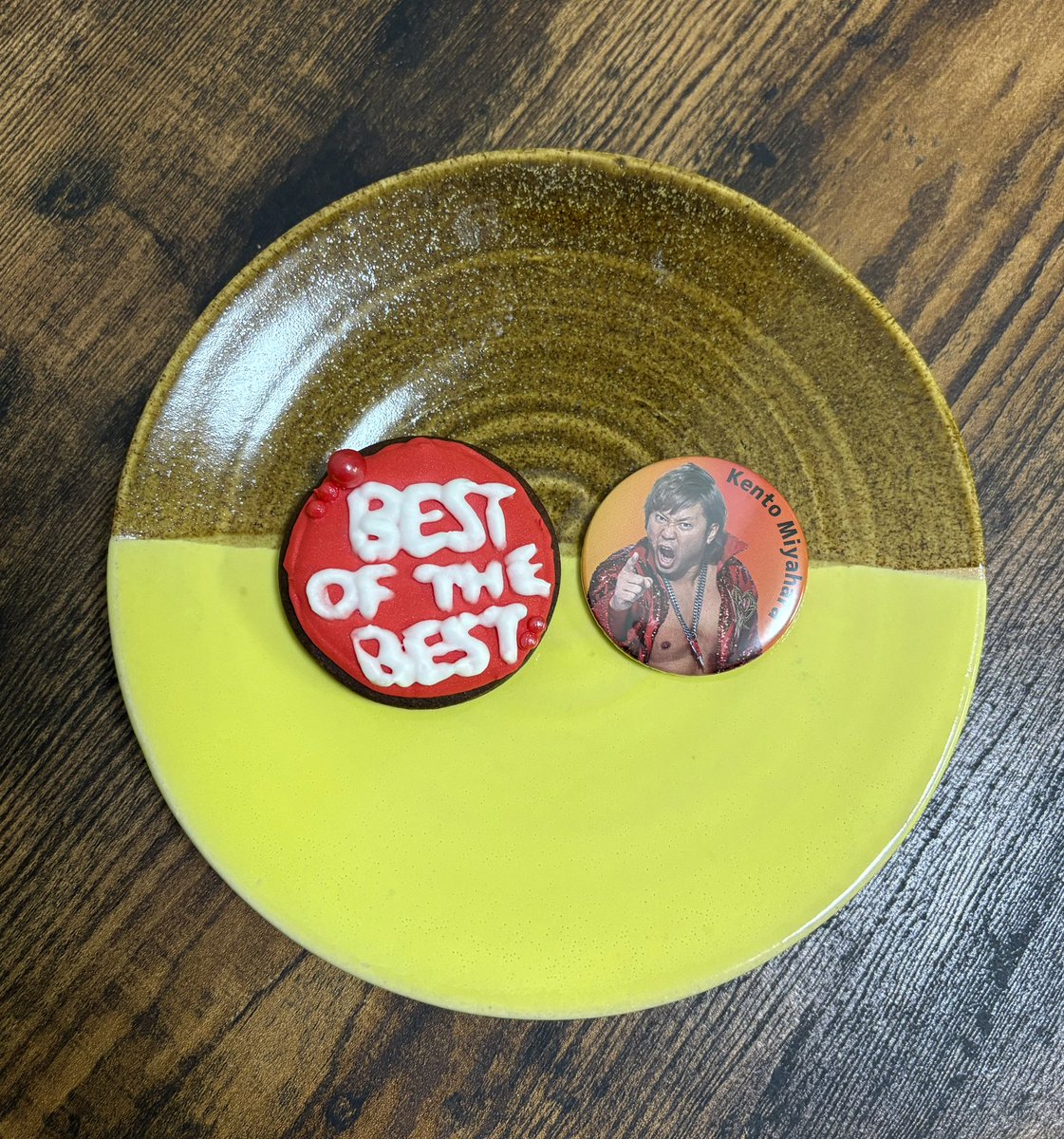 見てくれ！まさかの！お友達がCACCクッキーまで作ってくれていたんだよ