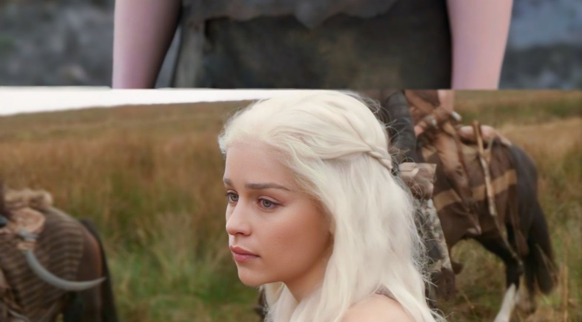 ScarletSpeeds16's tweet photo. Emilia Clarke as Daenerys Targaryen is literally the best anyone has ever looked on screen.

#GameOfThrones