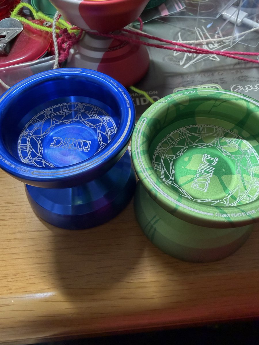昨日リワインド渋谷店で購入した yoyofactoryエッセンス新色🪀🔥どの色