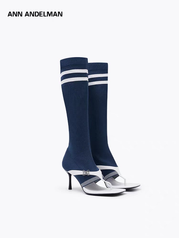 #NINGNING
Alosoft Break Point Tennis Dress
ANN ANDELMAN Mid-Calf Sock Stiletto Boots