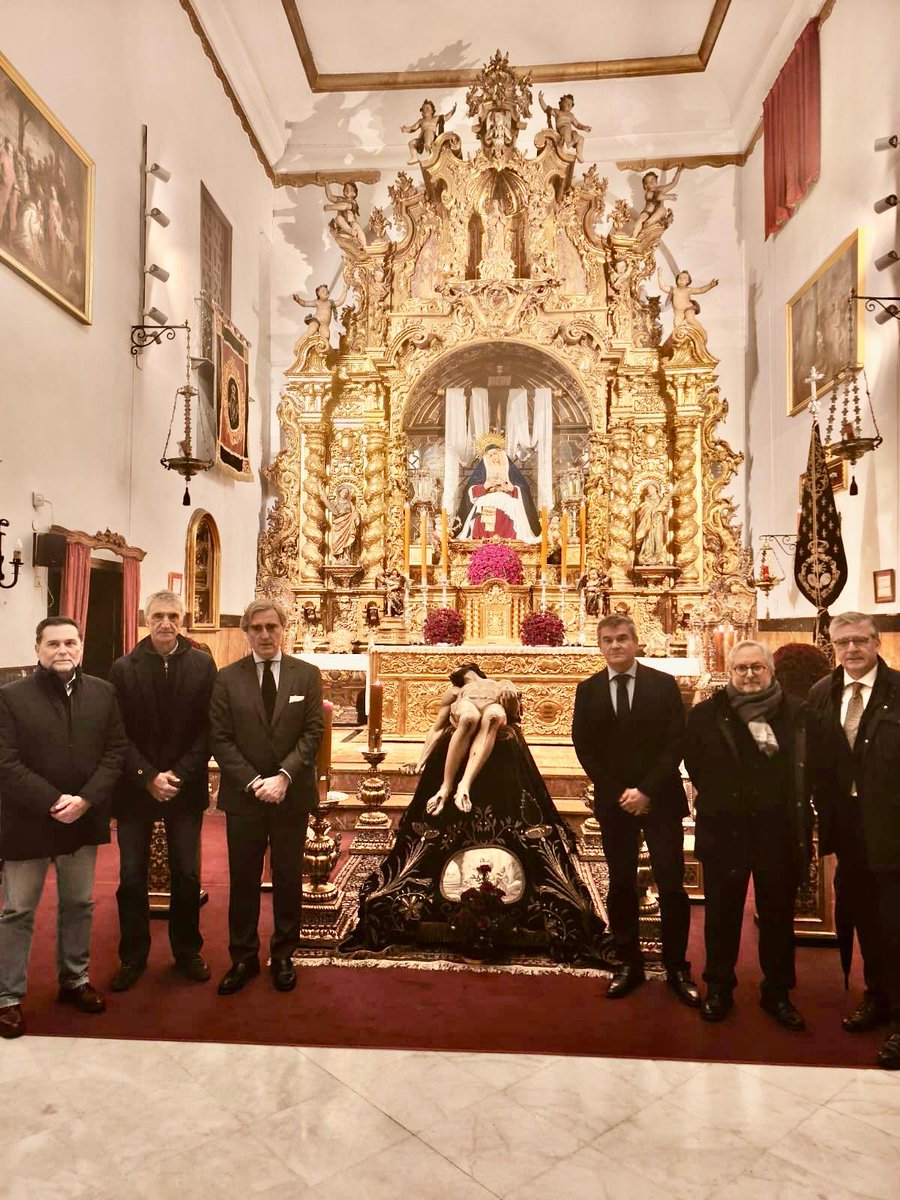 Magnífico momento en <a href="/RealHdadServita/">Real Hermandad Servita</a> con nuestro amigo Fernando Pérez