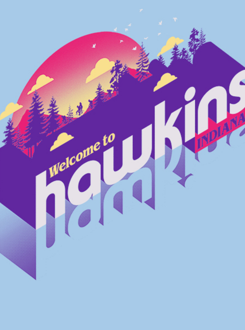 qwertee's tweet photo. "Sunset Hawkins" for just 12hr more on https://t.co/PrRul7wbSk RePost for chance at FREE TEE! https://t.co/flQkWJgAeL