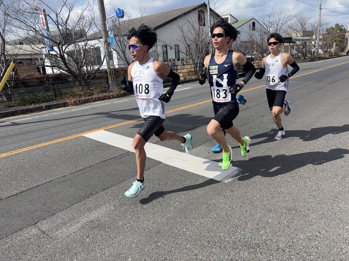 【大会結果】

📅 2026年2月8日（日）

—

🏟️ 第66回 唐津10マイルロードレース大会
📍 唐津市陸上競技場（佐賀県唐津市）

🏃‍♂️ 出場選手

🥇 #清野太成　47分12秒
🥉 #野村颯斗　47分17秒
7位 #久保出雄太　47分49秒