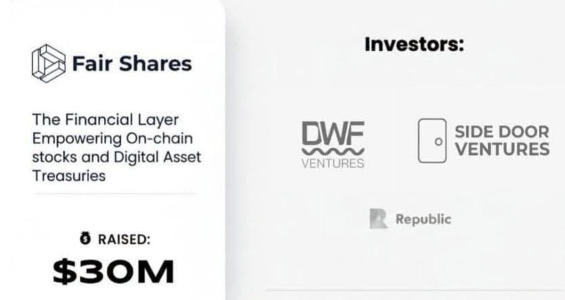 asmaaa_099's tweet image. Fair Shares - Early Stage Testnet

📌 $30M Investment.

@Fair_Shares

📌 A unified system where yield, ownership, and participation come together.

Fair Shares Waitlist 👇

👉 app.fairshares.io/waitlist?Acces…

#FairShares #airdrop #airdropalert