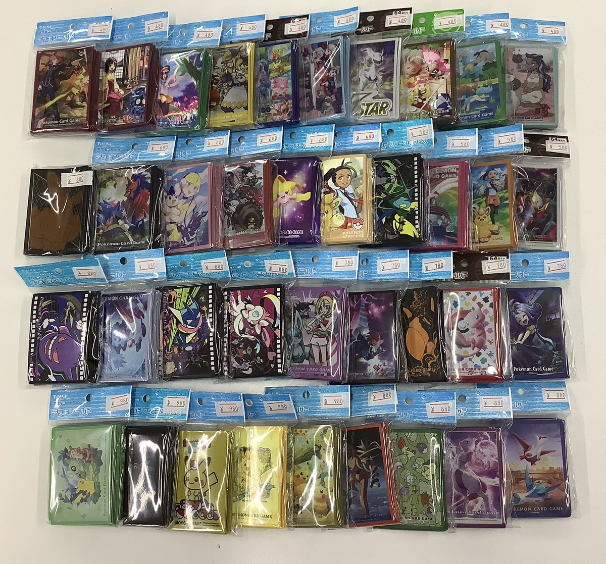 販売情報】 大量のサプライが入荷致しました✨ 多種多様のスリーブや