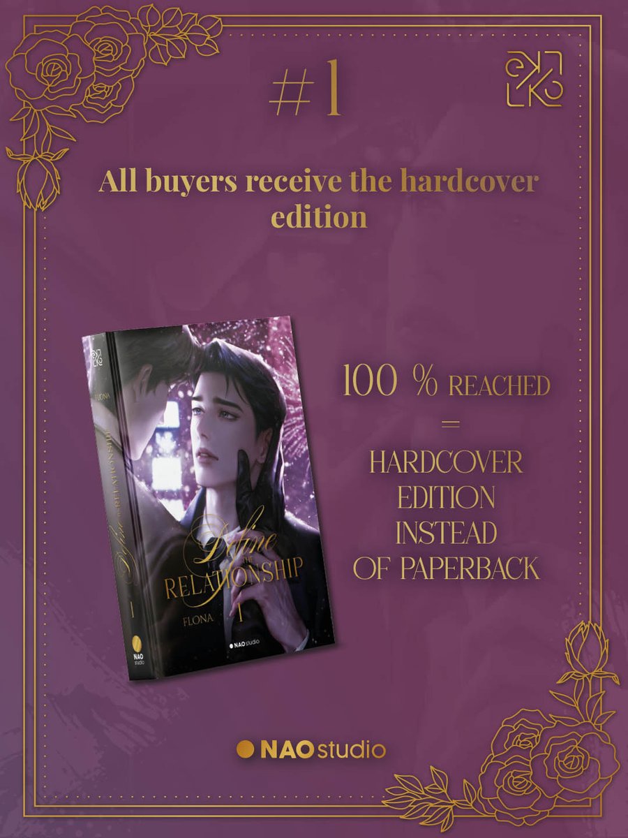 blAddictbyNao's tweet photo. 100% reached
HARDCOVER EDITION INSTEAD OF PAPERBACK for Define the Relationship
Thanks to the community, every copy is now upgraded.
Pre-orders close Feb 15. => https://t.co/i9Hdsr3Nit
#definetherelationship #flona #frenchedition #preorder https://t.co/Z3j5HLw3re