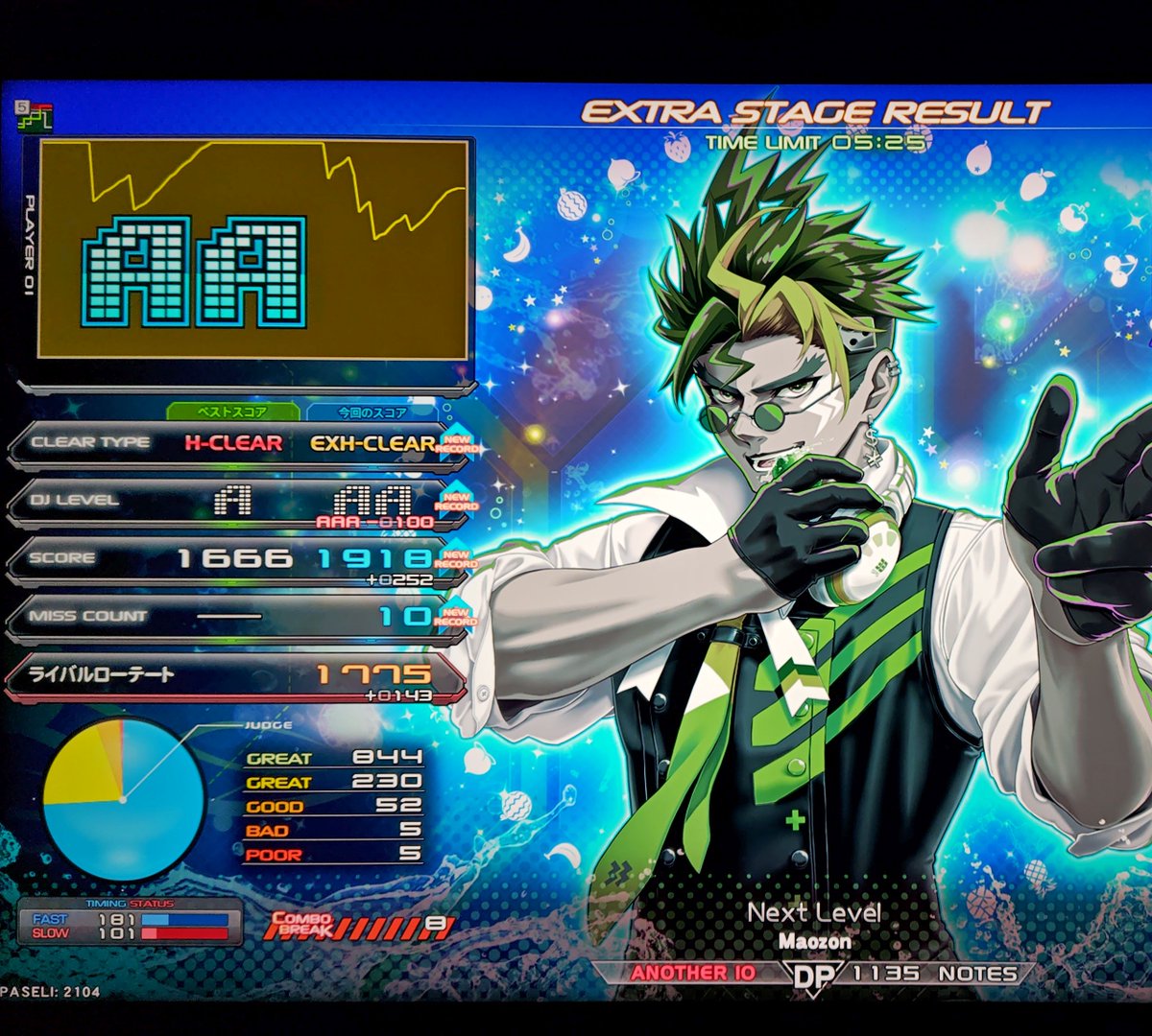 極久しぶりに参加してみます。 🟨Next Level (DPA) 1918 🟩Next Level